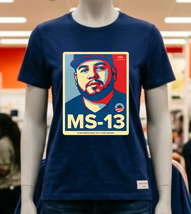 Ms 13 Kilmar Abrego Garcia Not A Maryland Dad Shirt - navy-shirt Ms 13 Kilmar Abrego Garcia Not A Maryland Dad Shirt Navy Shirt 2