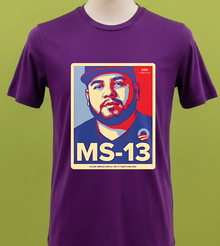 Ms 13 Kilmar Abrego Garcia Not A Maryland Dad Shirt - purple-shirt Ms 13 Kilmar Abrego Garcia Not A Maryland Dad Shirt Purple Shirt