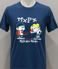 Mxpx Girls Are Mean Cartoon Shirt
