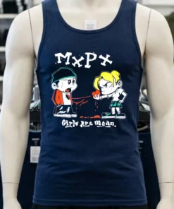 Mxpx Girls Are Mean Cartoon Shirt