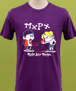 Mxpx Girls Are Mean Cartoon Shirt