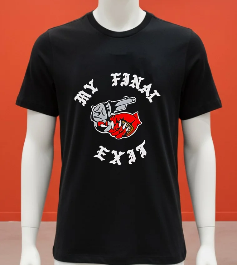 My Final Exit Shirt - balck-shirt My Final Exit Shirt Balck Shirt