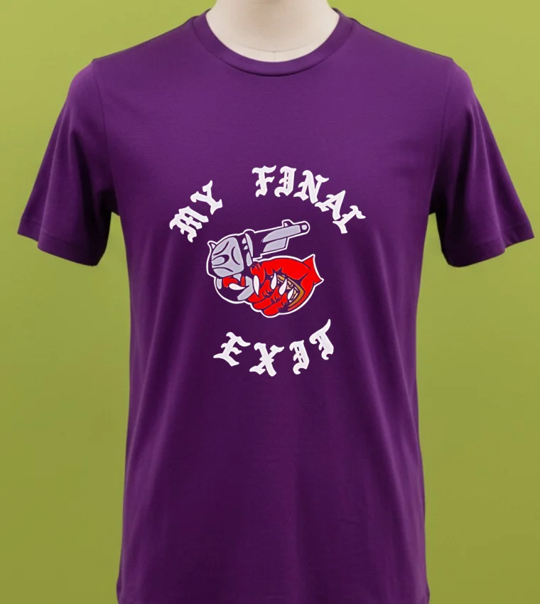 My Final Exit Shirt Purple Shirt
