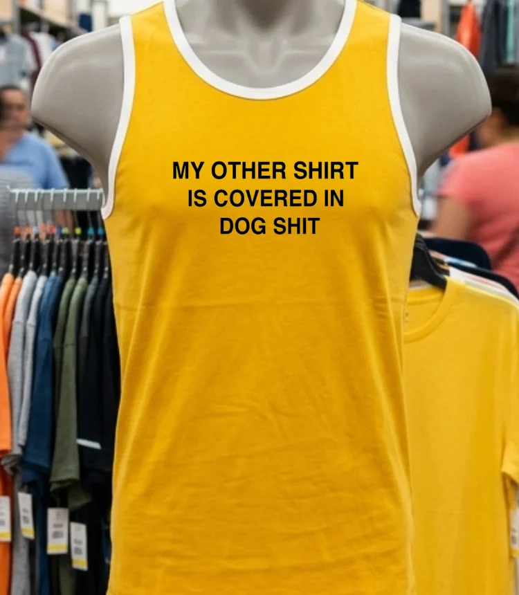 My Other Shirt Is Covered In Dog Shit Shirt - yellow-t-shirt My Other Shirt Is Covered In Dog Shit Shirt Yellow T Shirt
