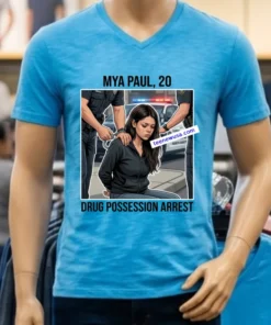 Mya Paul, 20, Of Fargo, Was Arrested On Drug Possession Charges T Shirt