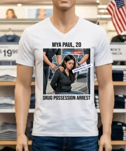 Mya Paul, 20, Of Fargo, Was Arrested On Drug Possession Charges T Shirt