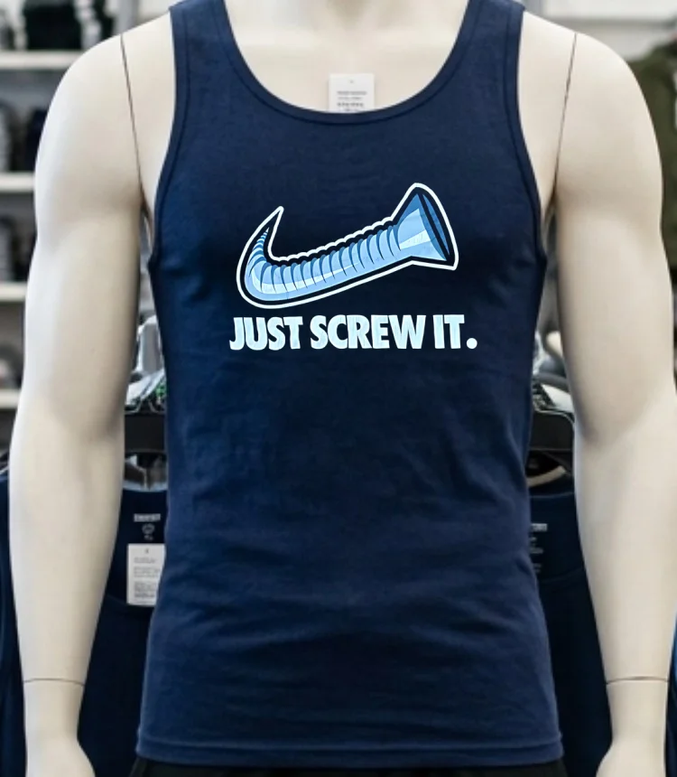 Nail Just Crew It Shirt - navy-shirt Nail Just Crew It Shirt Navy Shirt 3