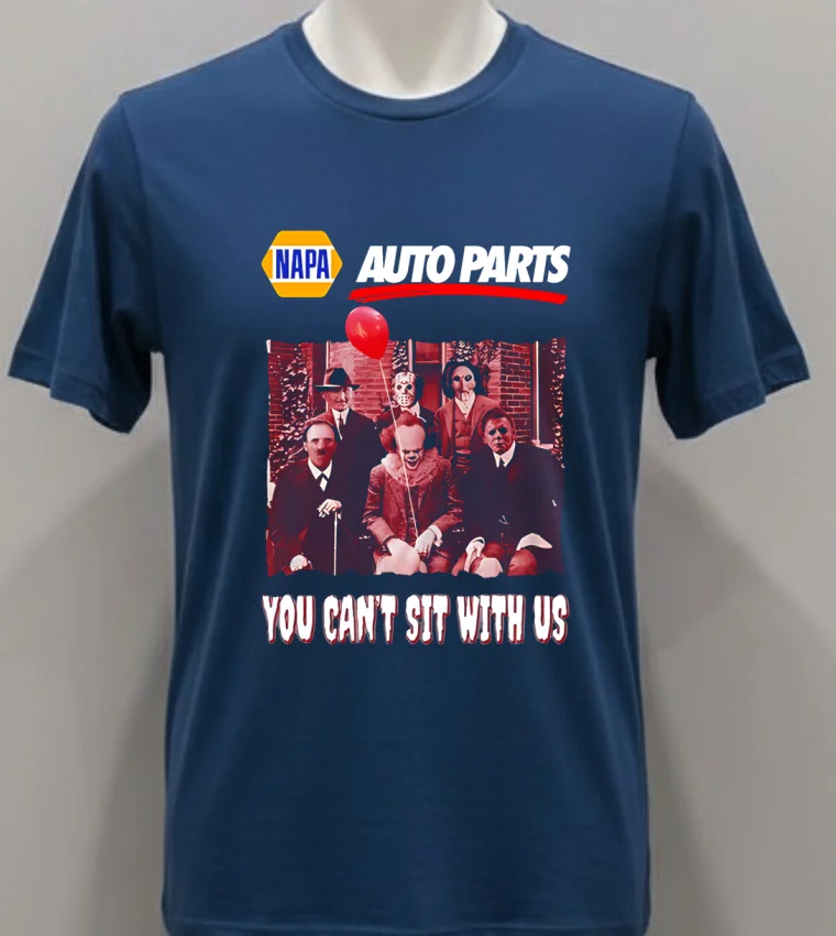 Napa Auto Parts You Can T Sit With Us Shirt - navy-shirt Napa Auto Parts You Cant Sit With Us Shirt Navy Shirt 1