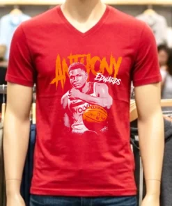 Nba Anthony Edwards Basketball Retro Shirt