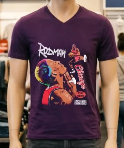 Nba Dennis Rodman Basketball Pray Retro Shirt