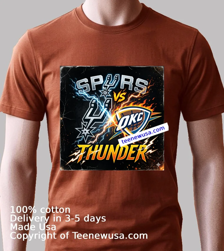 Nba Playoffs 2026 Spurs Vsthunder Sport T Shirt - balck-shirt 4 Nba Playoffs 2026 Spurs Vsthunder Sport T Shirt Balck Shirt 4