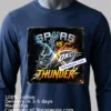 Nba Playoffs 2026 Spurs Vsthunder Sport T Shirt Navy Shirt