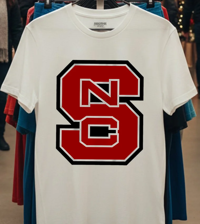 Nc State Wolfpack Football Primary Logo 2025 Shirt - white-t-shirt Nc State Wolfpack Football Primary Logo 2025 Shirt White T Shirt
