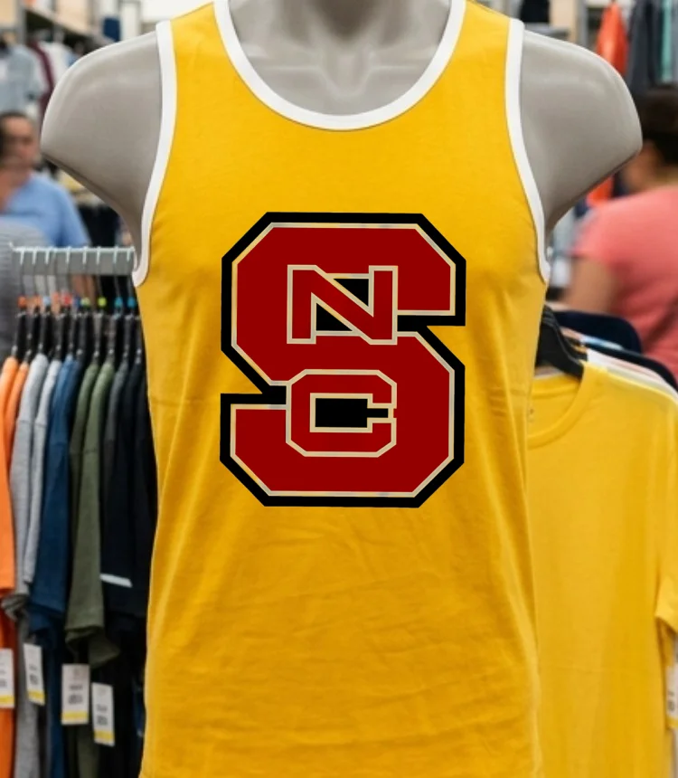 Nc State Wolfpack Football Primary Logo 2025 Shirt - yellow-t-shirt Nc State Wolfpack Football Primary Logo 2025 Shirt Yellow T Shirt