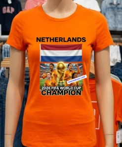Netherlands National Football World Cup 2026 T Shirt