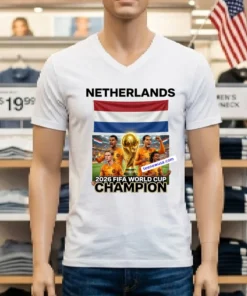 Netherlands National Football World Cup 2026 T Shirt