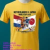 Netherlands Vs Japan World Cup 2026 T Shirt Yellow T Shirt 2