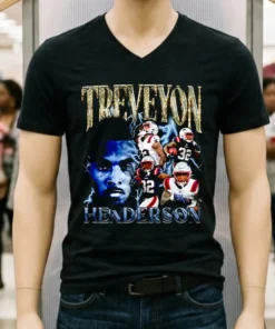 New England Patriots Treveyon Henderson Graphic Shirt