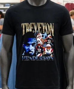 New England Patriots Treveyon Henderson Graphic Shirt