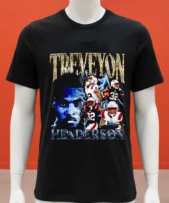 New England Patriots Treveyon Henderson Graphic Shirt