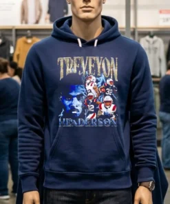 New England Patriots Treveyon Henderson Graphic Shirt