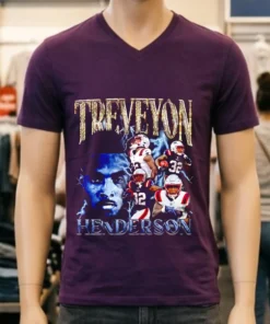 New England Patriots Treveyon Henderson Graphic Shirt