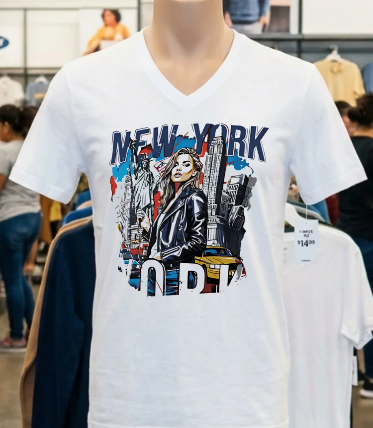 New York City Nyc Girl Classic Shirt - white-t-shirt New York City Nyc Girl Classic Shirt White T Shirt 4