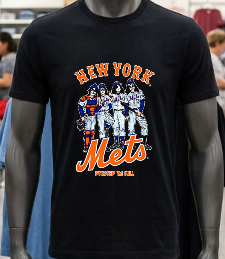 New York Mets Dressed To Kill Shirt - balck-shirt New York Mets Dressed To Kill Shirt Balck Shirt 2