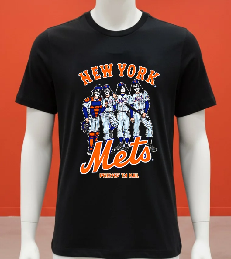 New York Mets Dressed To Kill Shirt - balck-shirt New York Mets Dressed To Kill Shirt Balck Shirt