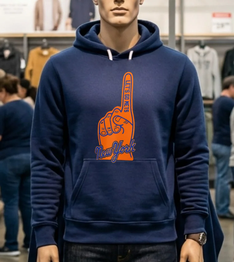 New York Mets Hand Let S Go Mets Shirt - navy-shirt New York Mets Hand Lets Go Mets Shirt Navy Shirt