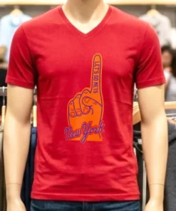 New York Mets Hand Let S Go Mets Shirt