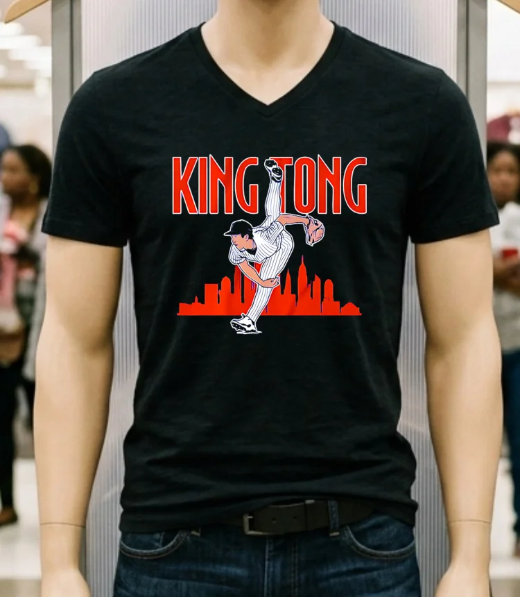 New York Mets King Tong Skyline Shirt - balck-shirt New York Mets King Tong Skyline Shirt Balck Shirt 1