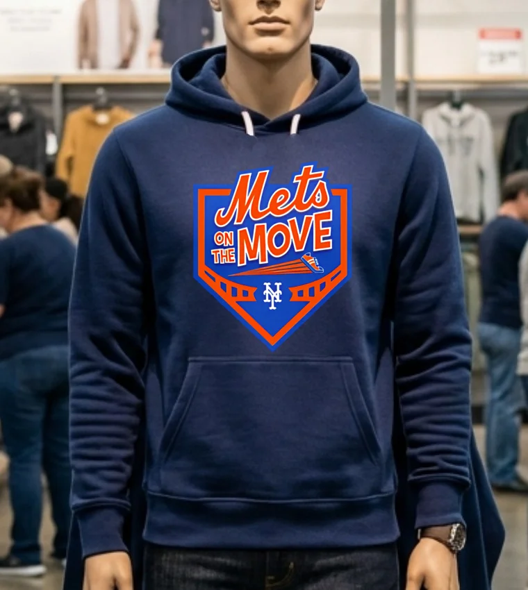New York Mets On The Move Shirt - navy-shirt New York Mets On The Move Shirt Navy Shirt