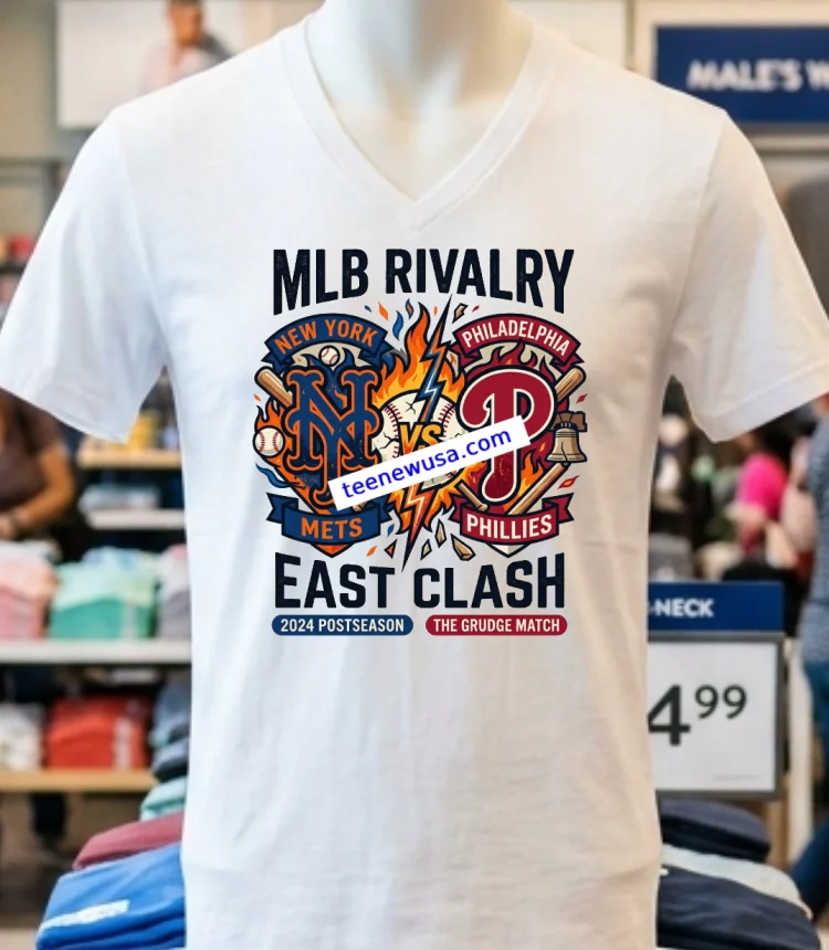 New York Mets Vs Philadelphia Phillies Mlb All Star Sport T Shirt - white-t-shirt New York Mets Vs Philadelphia Phillies Mlb All Star Sport T Shirt White T Shirt 1