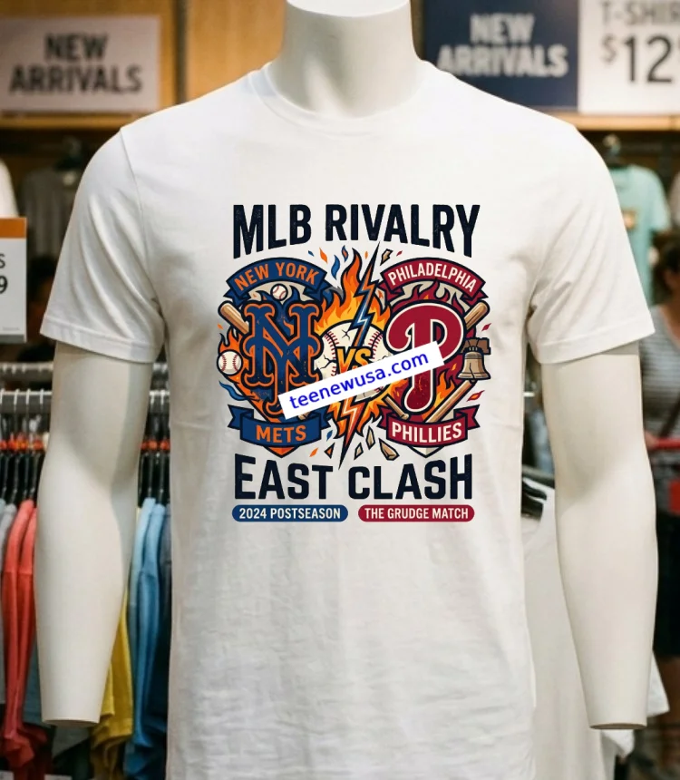 New York Mets Vs Philadelphia Phillies Mlb All Star Sport T Shirt - white-t-shirt New York Mets Vs Philadelphia Phillies Mlb All Star Sport T Shirt White T Shirt 4