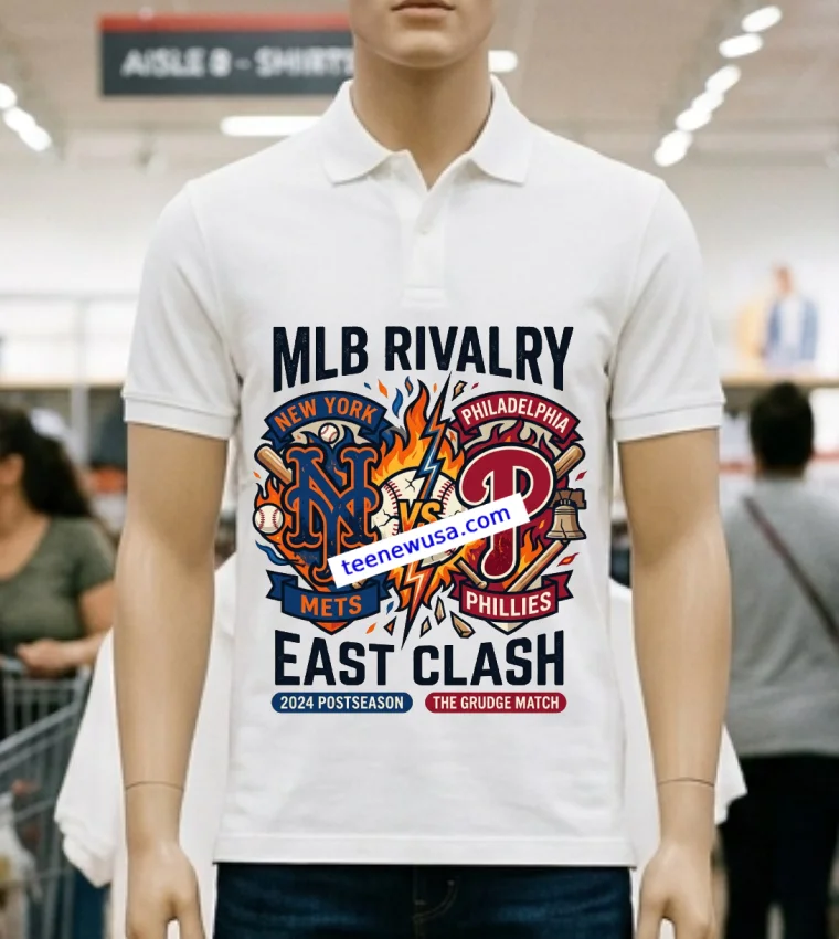 New York Mets Vs Philadelphia Phillies Mlb All Star Sport T Shirt - white-t-shirt New York Mets Vs Philadelphia Phillies Mlb All Star Sport T Shirt White T Shirt