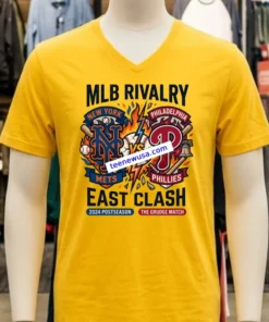 New York Mets Vs Philadelphia Phillies Mlb All Star Sport T Shirt