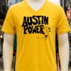 New York Yankees Austin Wells Austin Power Signature Shirt Yellow T Shirt