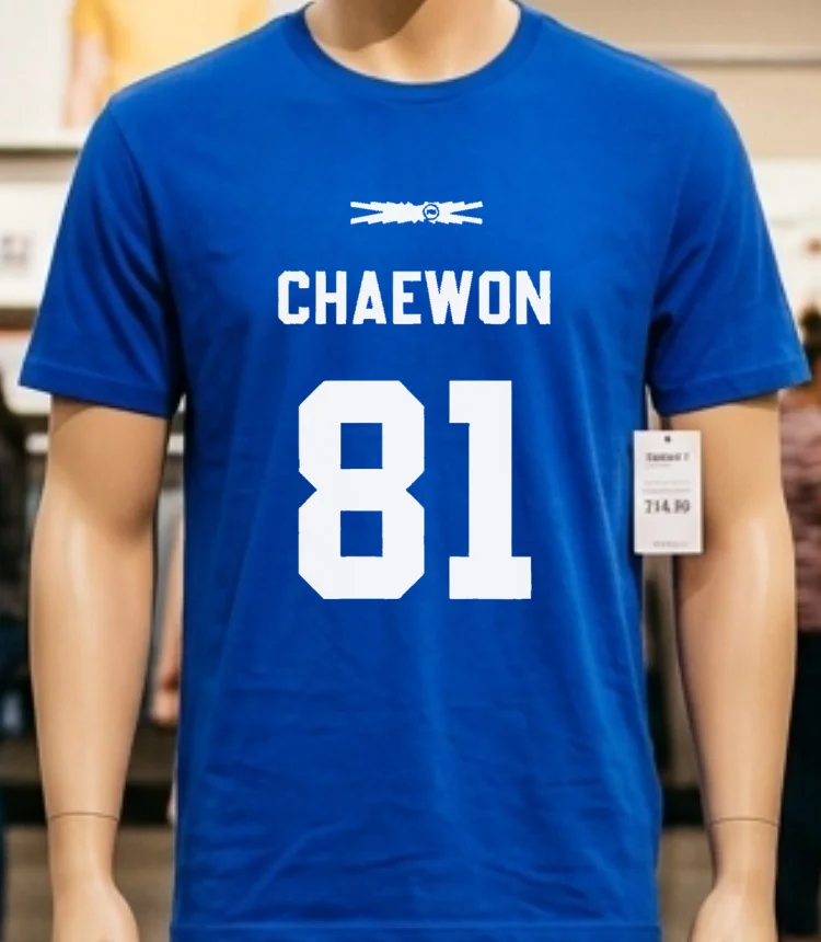 New York Yankees Le Sserafim Chaewon 81 Tour 2025 Shirt - blue-shirt New York Yankees Le Sserafim Chaewon 81 Tour 2025 Shirt Blue Shirt
