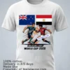 New Zealand Vs Egypt World Cup 2026 T Shirt White T Shirt 1