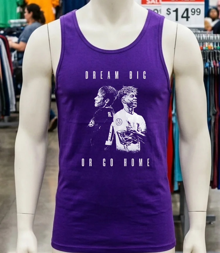 Neymar Jr And Lamine Yamal Dream Big Or Go Home Shirt - purple-shirt Neymar Jr And Lamine Yamal Dream Big Or Go Home Shirt Purple Shirt