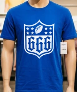 Nfl Logo Football X 666 Shirt