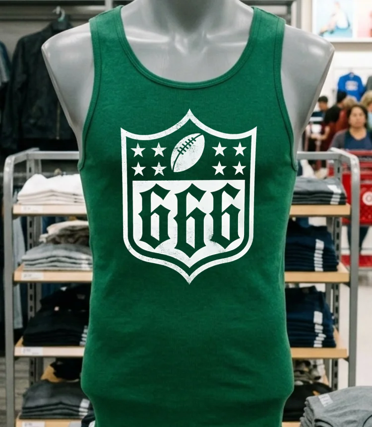 Nfl Logo Football X 666 Shirt - green-shirt Nfl Logo Football X 666 Shirt Green Shirt