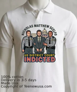 Nicholas Matthew Scelfo Indicted In Court T Shirt