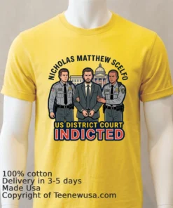 Nicholas Matthew Scelfo Indicted In Court T Shirt