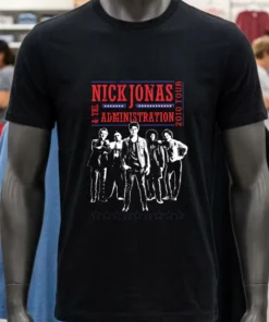 Nick Jonas & The Administration 2010 Tour Shirt