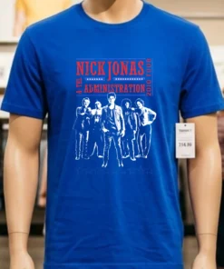 Nick Jonas & The Administration 2010 Tour Shirt