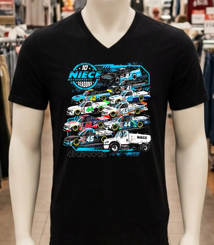 Niece Motorsports 10 Seasons Graphic Shirt - balck-shirt Niece Motorsports 10 Seasons Graphic Shirt Balck Shirt 1