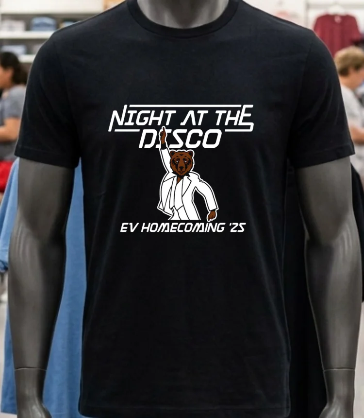 Night At The Disco Ev Homecoming 25 Shirt Balck Shirt