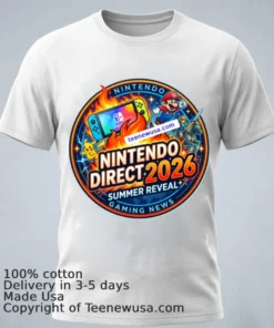 Nintendo Direct 2026 T Shirt